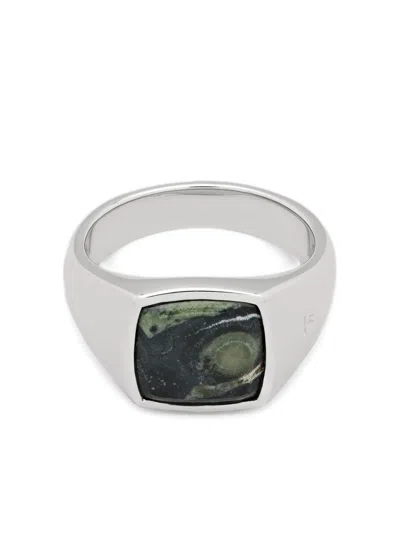 Tom Wood Kay Signet Ring In Metallic