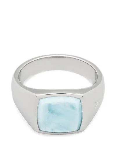 Tom Wood Kay Signet Ring In Metallic