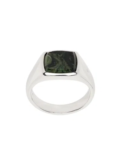 Tom Wood Kay Signet Ring In Metallic