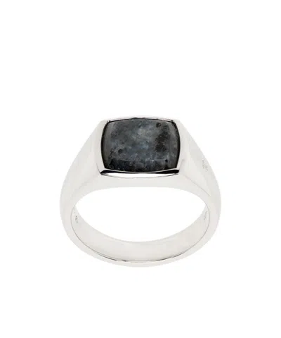 Tom Wood Kay Signet Ring In Metallic
