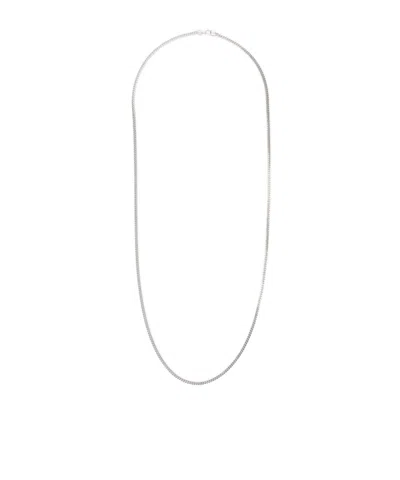 Tom Wood Lobster Buckle Necklace In Silver