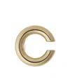 Tom Wood Loop Earrings In Yellow