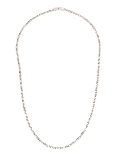 Tom Wood Curb Chain M Necklace In シルバートーン