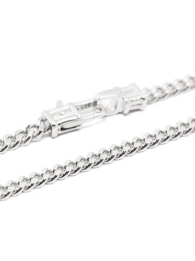 Tom Wood M Curb Chain Bracelet In Silver