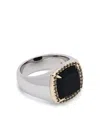 Tom Wood May Mixed-hardware Ring In Silver