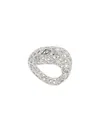 Tom Wood Maze Ring In Silver