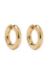Tom Wood Medium Chunky Hoop Earrings In Gold