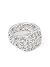 Tom Wood Geometrischer Ring In Silver