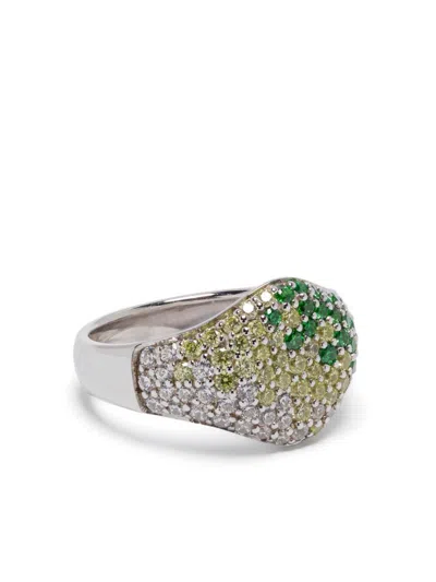 TOM WOOD MINI OVAL COCKTAIL RING