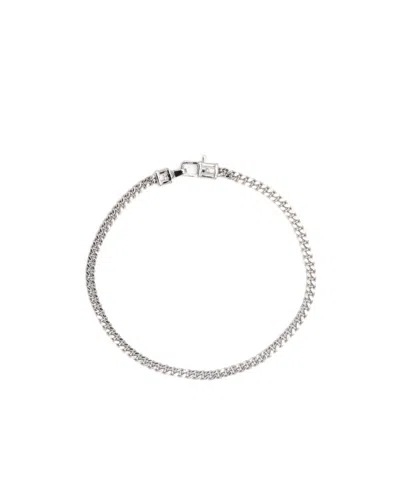 Tom Wood Openable Bracelet In Gray