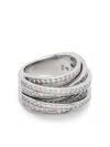 Tom Wood Orb Chunky Ring In Silver