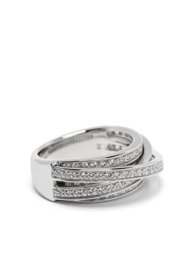Tom Wood Orb Chunky Ring In Silver