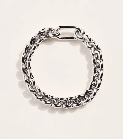 Tom Wood Rhodium-plated Sterling Silver Sphere Bracelet