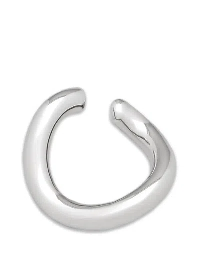 Tom Wood River Ear Cuff In Metallic