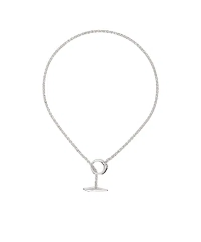 Tom Wood Robin Chain Necklace In Silver