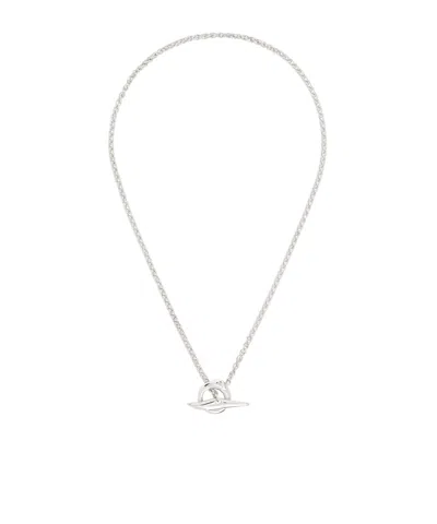 Tom Wood Robin Rope Chain Necklace In Metallic