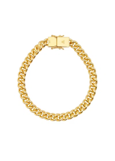 Tom Wood Rounded Curb Gold-plated Chain Bracelet