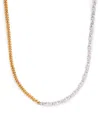 Tom Wood Rue Chain Duo Necklace