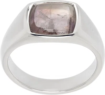 Tom Wood Silver Limited Edition Kay Sakura Ring In 925 Sterling Silver