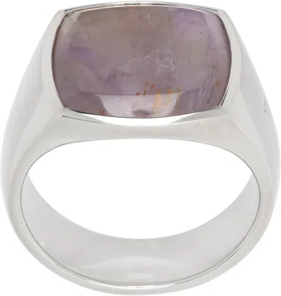 Tom Wood Silver Limited Edition Kay Sakura Ring In 925 Sterling Silver