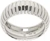 Tom Wood Silver Tubogas Slim Ring In Silver