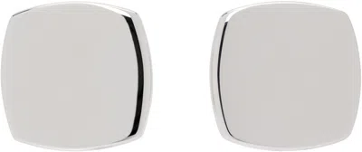 Tom Wood Silver Umi Studs Small Earrings