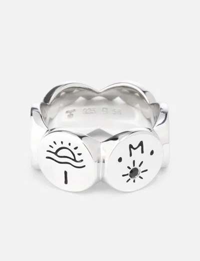 Tom Wood Simple Love Band Ring In Metallic