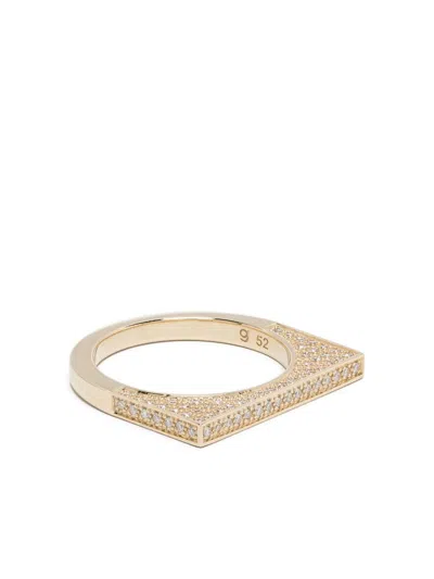 Tom Wood 9k Yellow Gold Sleek Ring