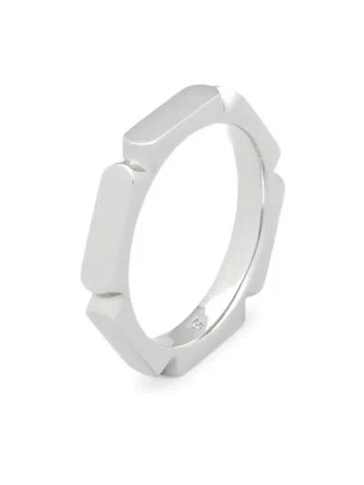 Tom Wood Slim Umi Band Ring In Metallic