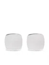 Tom Wood Small Umi Studs Earrings In Silver