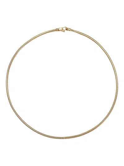 Tom Wood Snake-chain Necklace In Gold