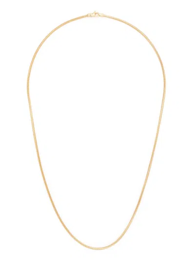 Tom Wood Snake-chain Silver Necklace In Gold