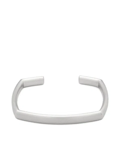 Tom Wood Square-frame Cuff Bracelet In Metallic