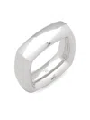 Tom Wood Square-shape Ring In Silver