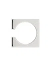 Tom Wood Square Single Ear Cuff In White