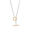 Tom Wood Square-shape Necklace In Pattern