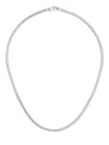 Tom Wood Sterling Silver Chain Necklace In Silver