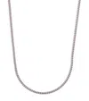 Tom Wood Sterling Silver Curb Chain M Necklace In Silver