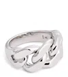 Tom Wood Sterling Silver Dean Ring In Silver