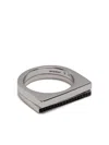 Tom Wood Step Ring Mit Spinell In Silver