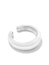 Tom Wood Sterling Silver Thick Ear Cuff In Silver