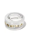 Tom Wood Sterling Silver Vault Double Arch Quartz Ring In Silver
