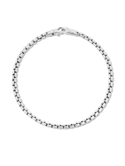 Tom Wood Sterling Silver Venetian Single M Bracelet