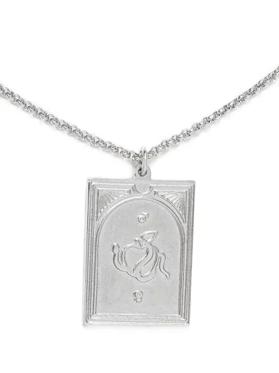 Tom Wood Tarot Lovers Pendant Necklace In Silver