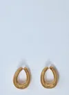 Tom Wood Twist Hoop Earrings In Gold