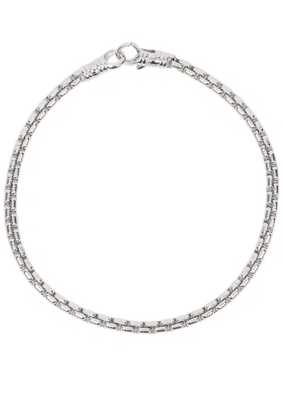 Tom Wood Venetian Sterling Silver Chain Bracelet