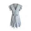 Toma Women's Blue Beth Mini Summer Party Beach Holiday Dress In Blue