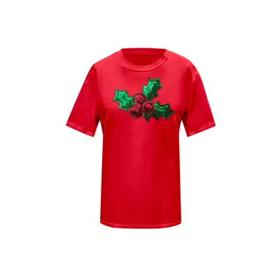 Toma Women's Christmas Red T-shirt