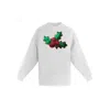Toma Women's Christmas White Sweatshirt In White