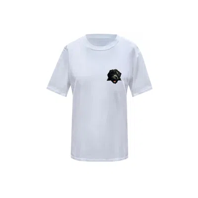 Toma Women's Dog Lover White T-shirt Number Nine